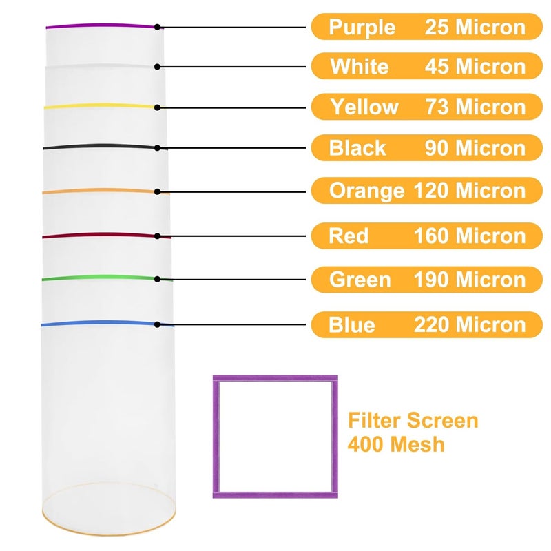 psler 5 Gallon Filter Bag with Filter Screen - Reusable Filter Bag with Opening on Top for Hydroponics Gardening 160 Micron - Image 4